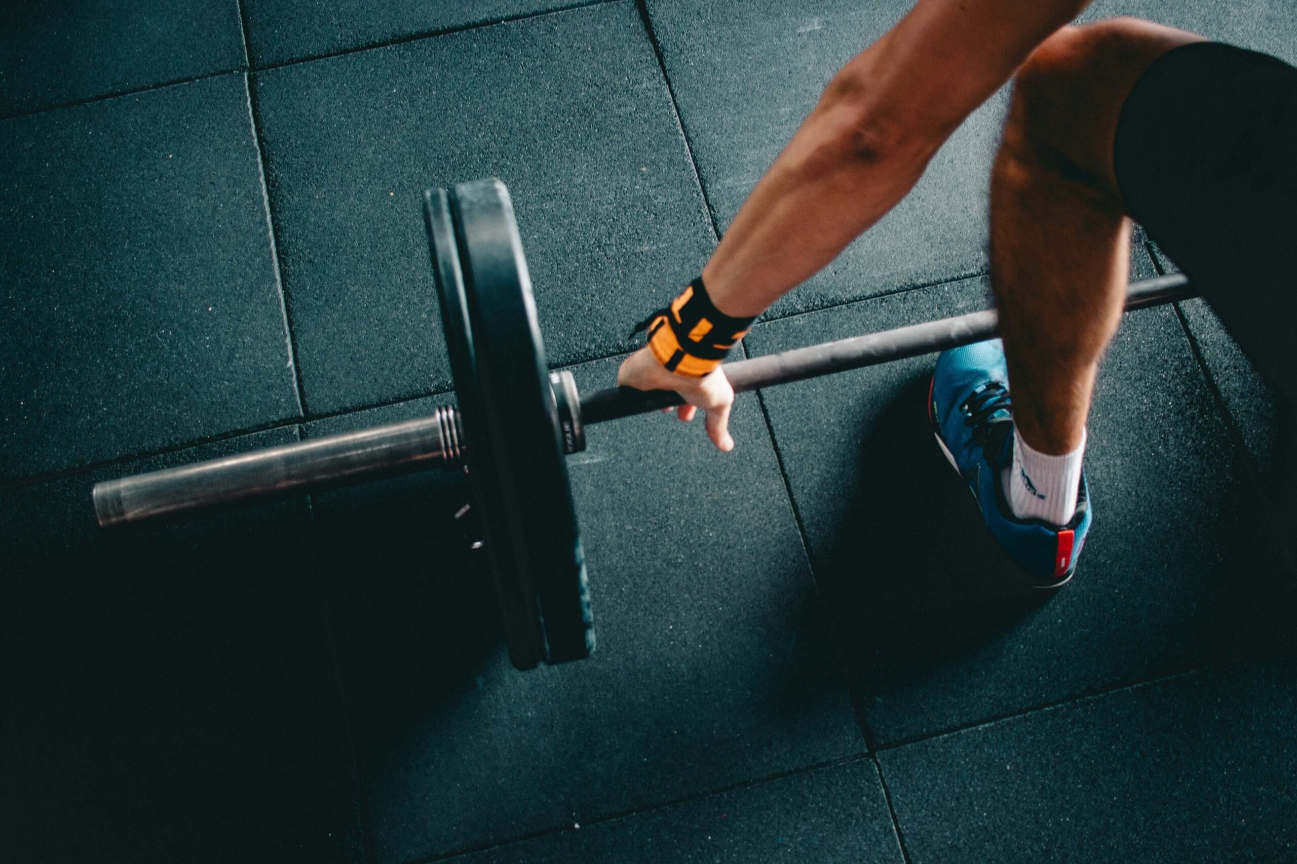 Person lifting weights